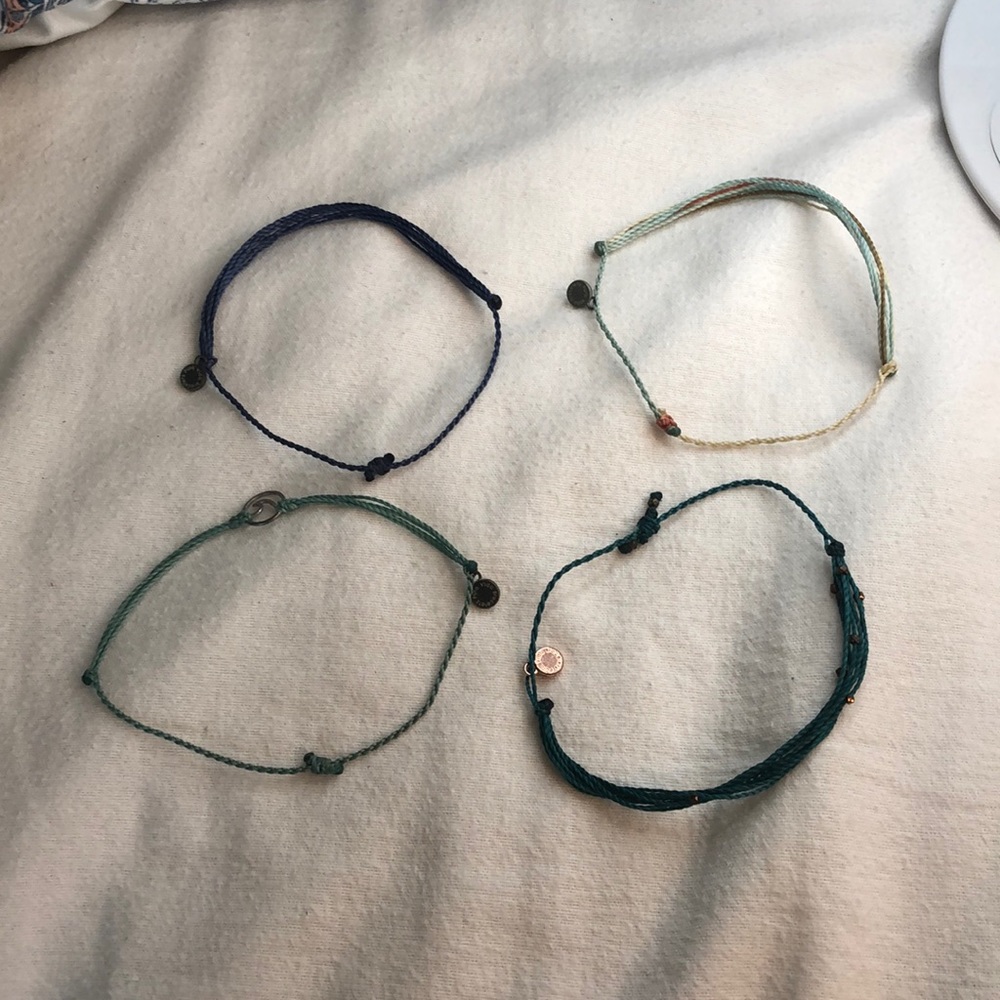 set of 4 puravida bracelets